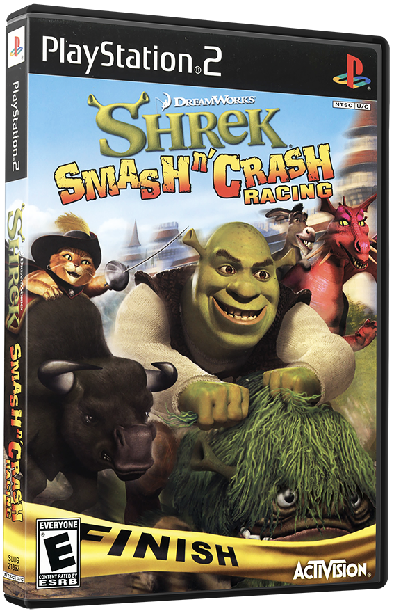 แผ่นเกมส์ PS2 : Shrek Smash n' Crash Racing