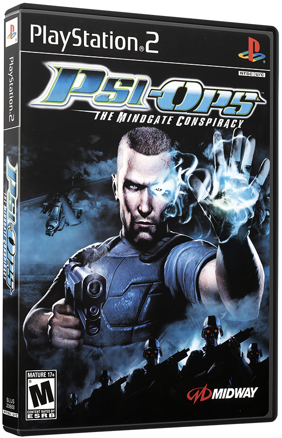 แผ่นเกมส์ PS2 : Psi-Ops - The Mindgate Conspiracy