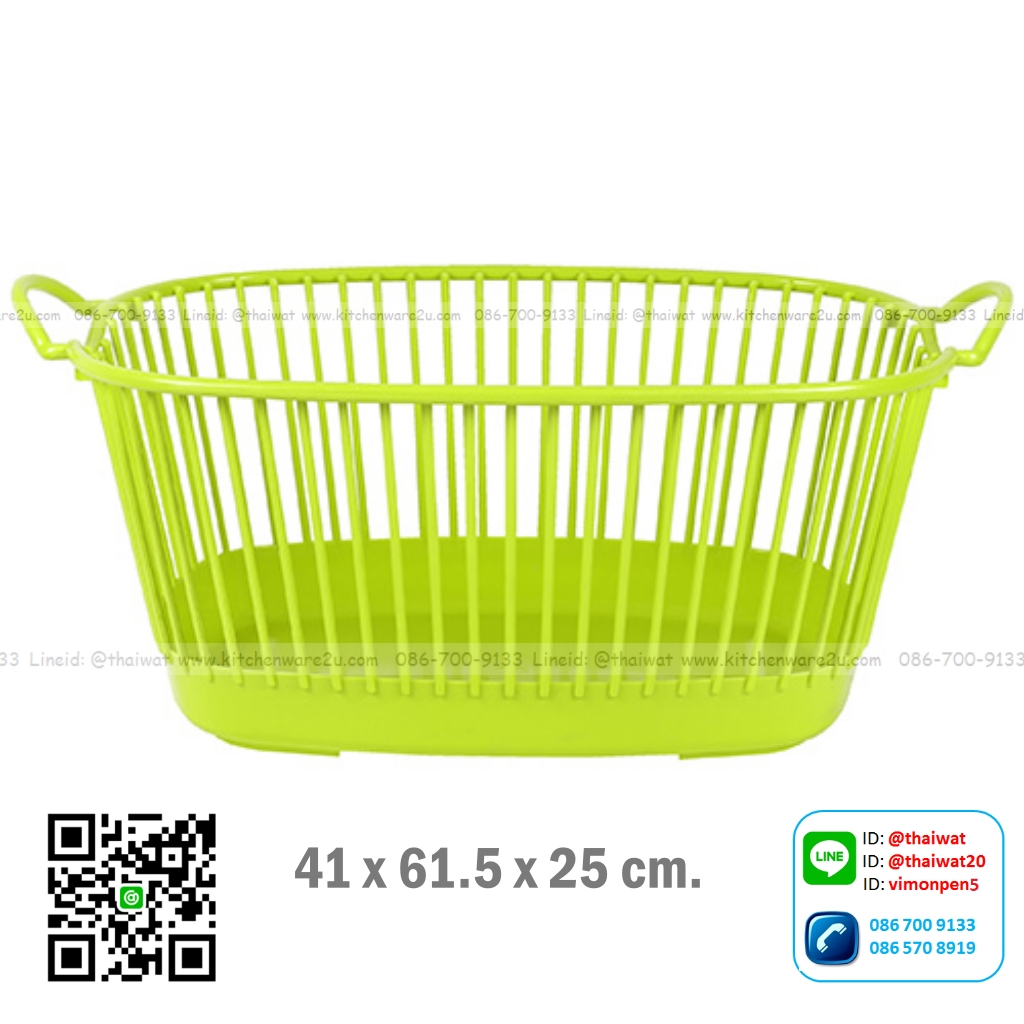 P09907 ตะกร้าผ้า (กว้าง 41* ยาว 61.5* สูง 25 cm) เกรดเอ No.2157 ราคาขายส่งต่อ 12 ใบ:เฉลี่ย 140 บต่อใบ