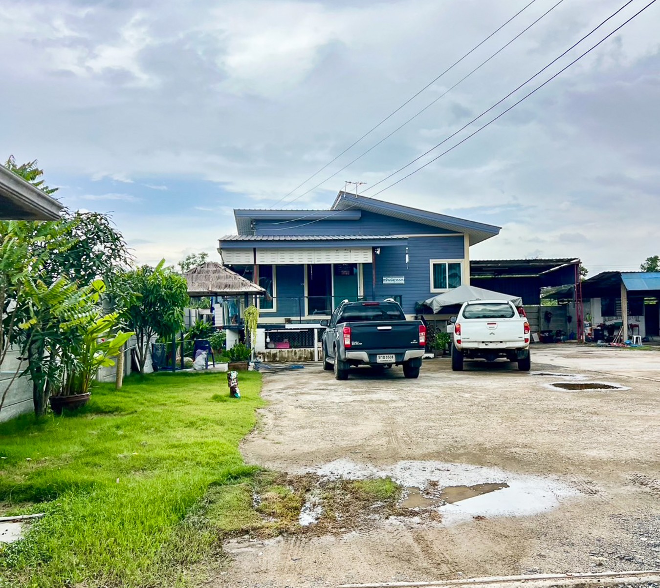 บ้านสวน 1 ไร่ ใกล้กรุงเทพ คลอง 8 หนองเสือ ปทุมธานี