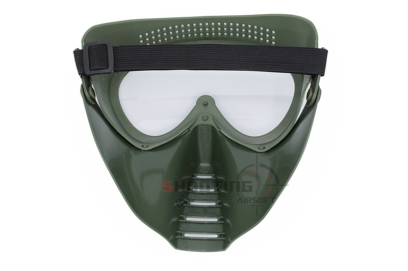 หน้ากากลิง เลนส์ใส