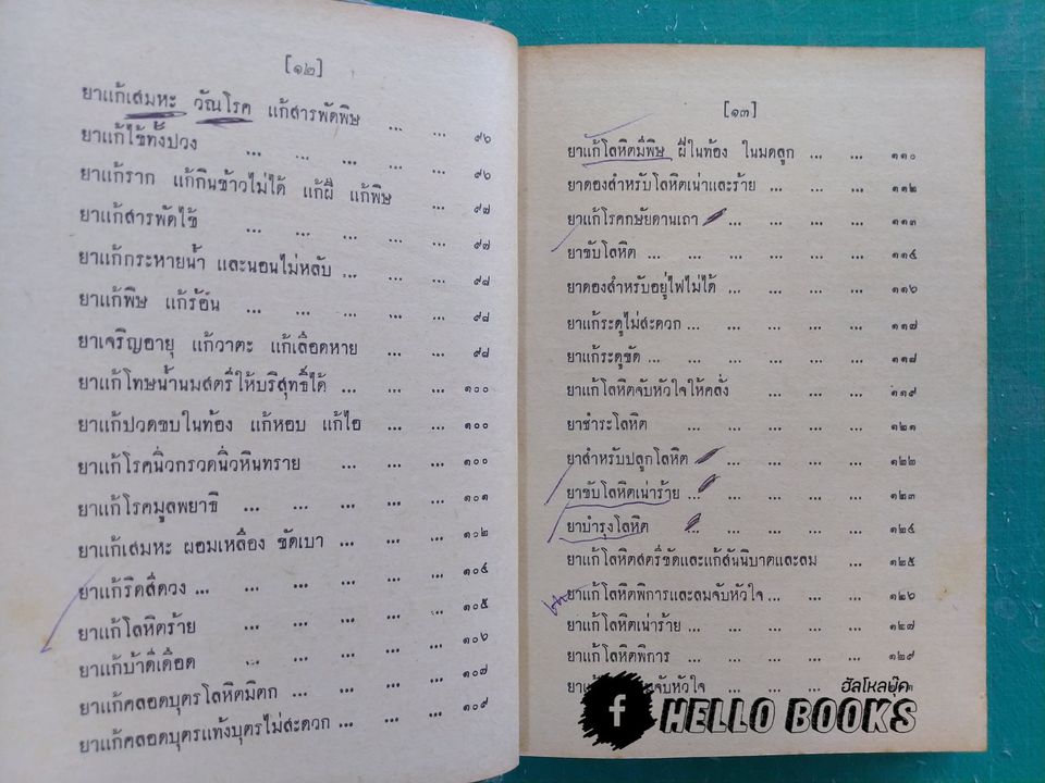 ตำรายาไทยแผนโบราณ เล่ม ๑-๑๒