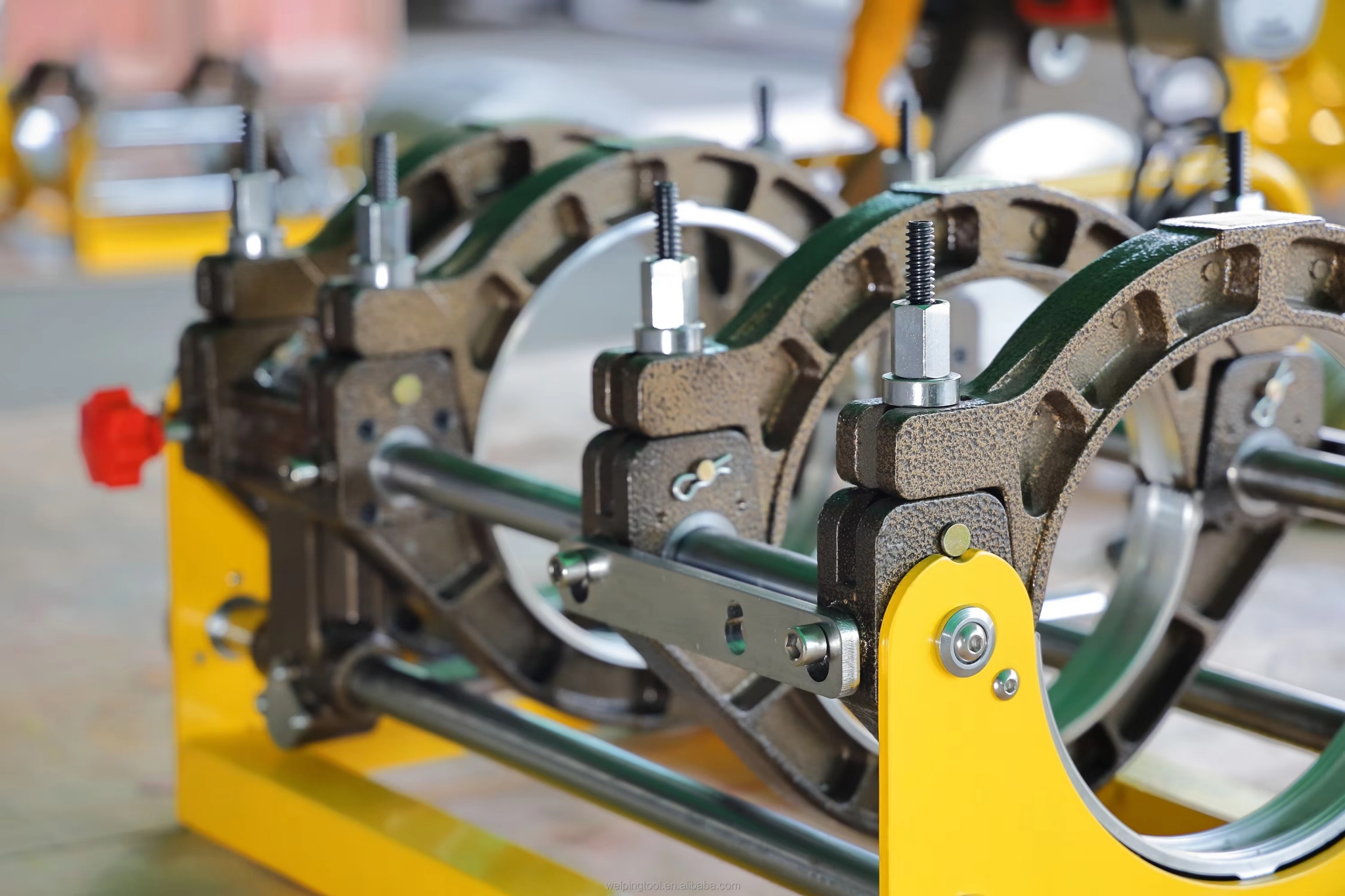 เครื่องเชื่อมท่อด้วยความร้อน Welping รุ่น WP250C Manual (มือหมุน) ขนาดท่อที่เชื่อม 63mm-250mm