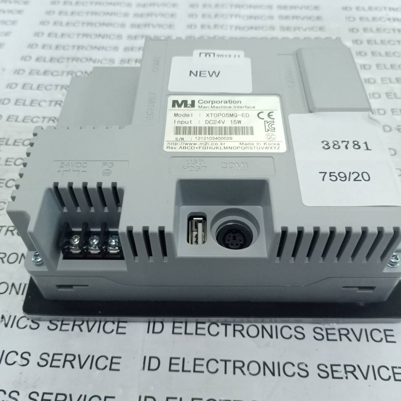 LCD TOUCH SCREEN " M2I " MODEL : XTOP05MQ-ED