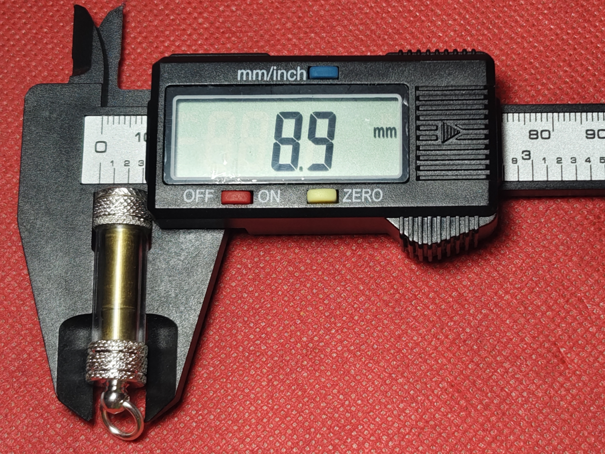 ตะกรุดลูกปืน พระอาจารย์อ๊อด วัดสายไหม เจ้าตำรับตะกรุดลูกปืน ออกวัดพระธาตุดอยคำ ปี 2550 (ใส่หลอดกันน้ำพร้อมใช้)