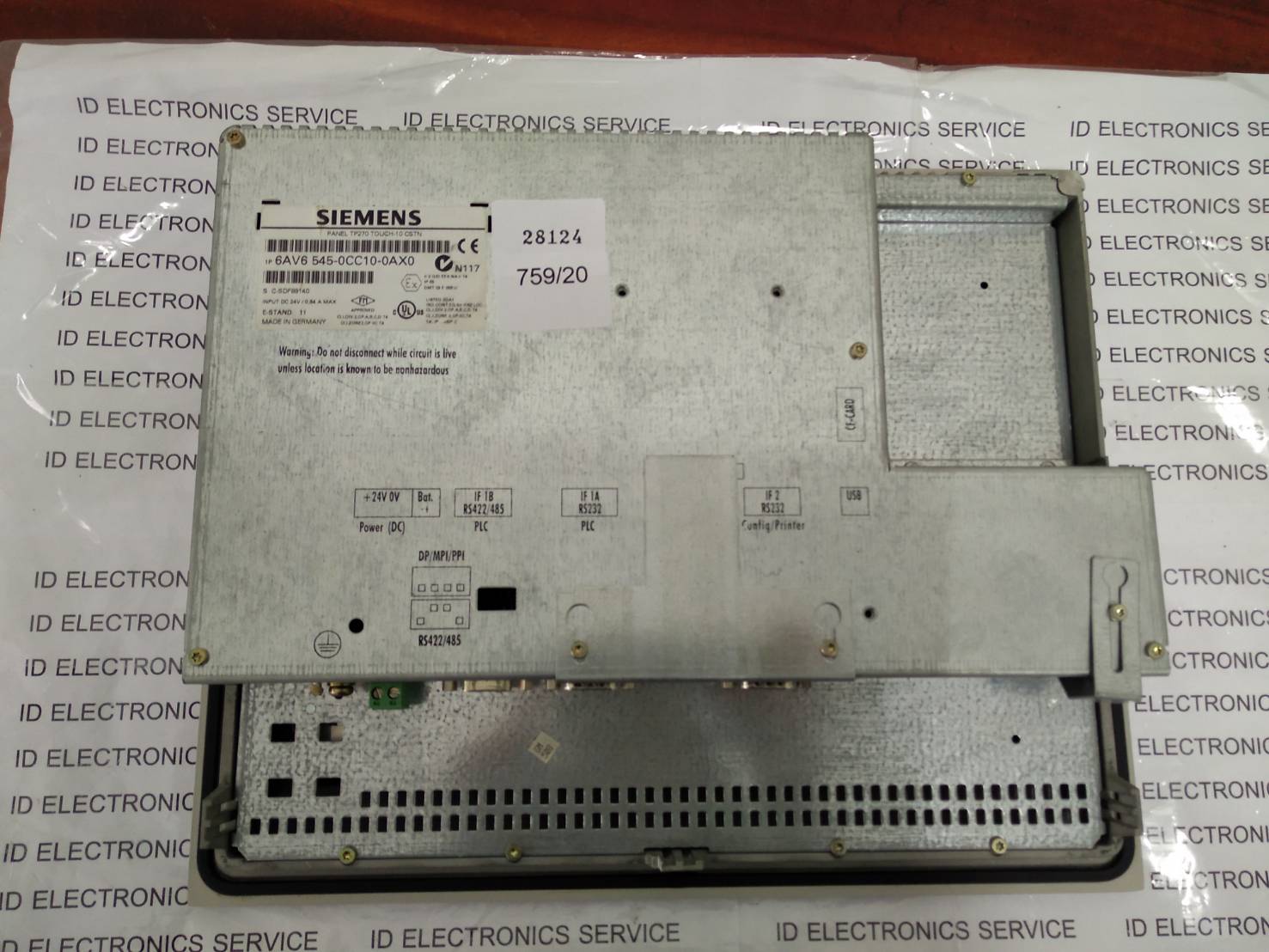 จำหน่าย 6AV6 545-0CC10-0AX0 (TP270) HMI "SIEMENS"