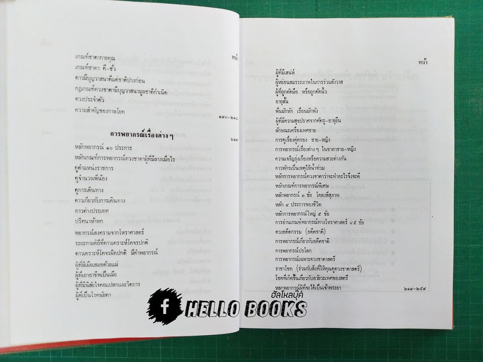 โหราศาสตร์ไทยชั้นสูง การพยากรณ์พื้นดวงชาตากำเนิด