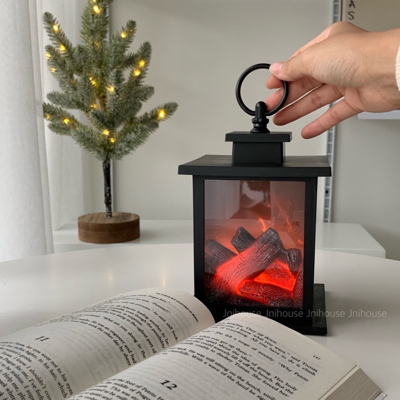 [พร้อมส่ง] Jnihouse : Artificial fireplace ไฟเตาผิงจำลอง