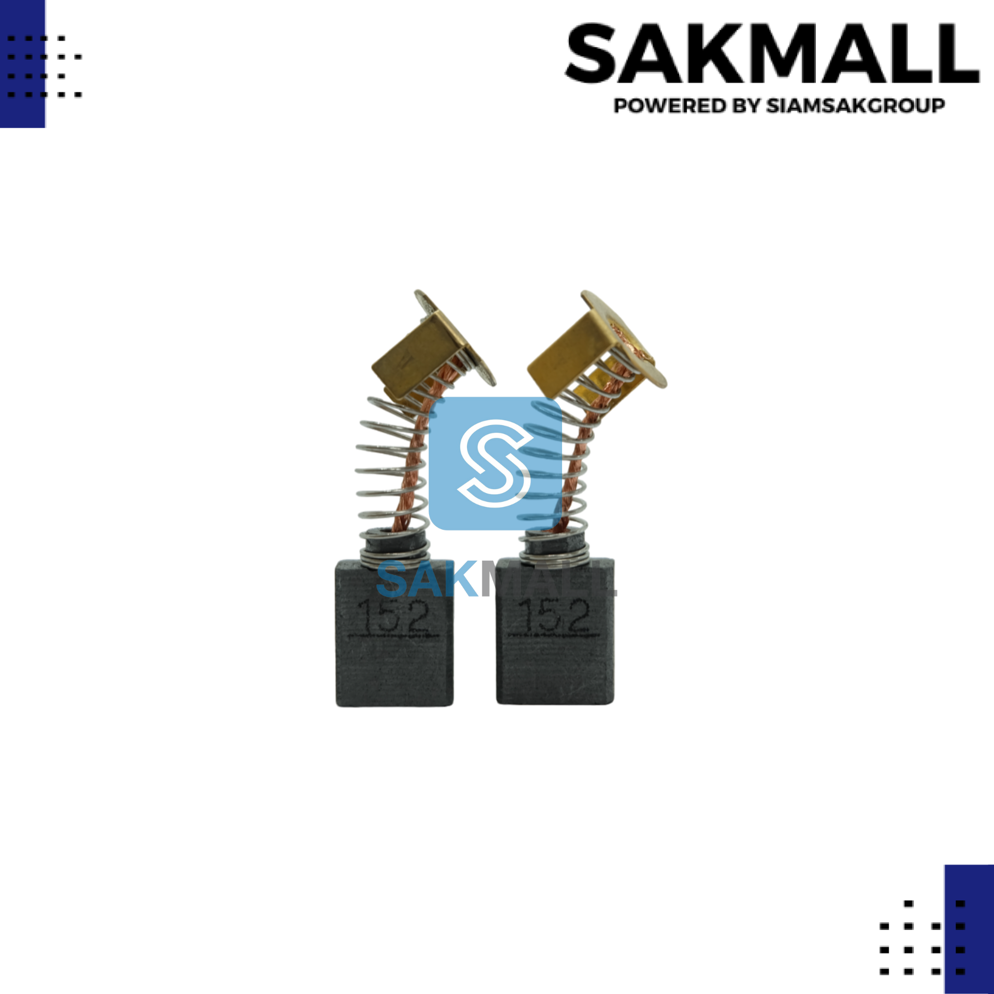 ชุดแปรงถ่านออโต้ TASANI อย่างดี CB-152 (makita)