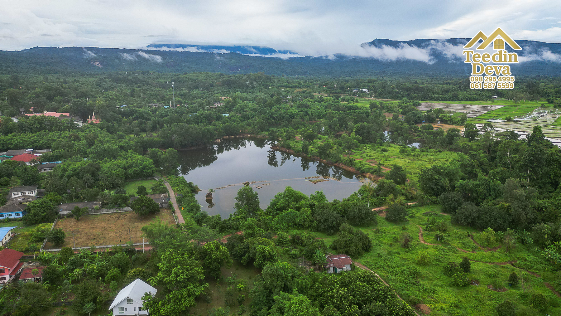 🏞️ ที่ดิน 57 ไร่ วิวเขาสวย มีสระน้ำธรรมชาติ 3 สระ ต.นาหินลาด อ.ปากพลี จ.นครนายก — เหมาะกับการทำฟาร์มหรือบ้านพักใจ