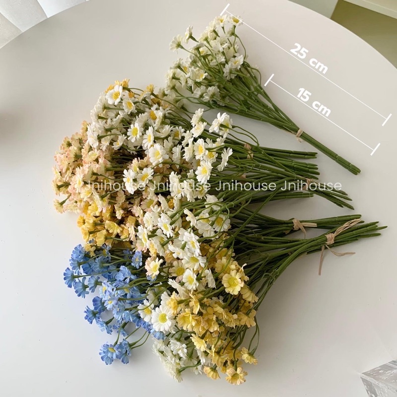 [พร้อมส่ง] Jnihouse : ดอกคาโมมายล์ประดิษฐ์ ดอกเดซี่ (Daisy)(Chamomile)
