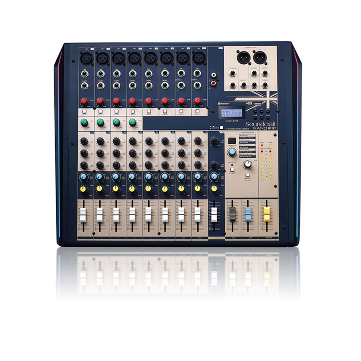 Soundcraft Nano M12BT Bluetooth-enabled 12-channel