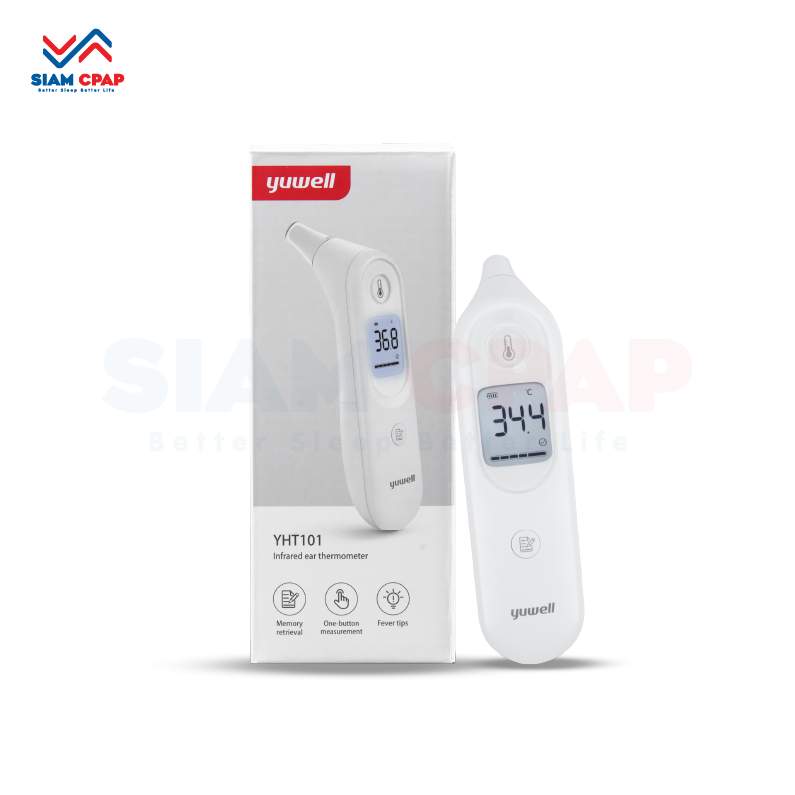 เครื่องวัดอุณหภูมิร่างกายอินฟราเรด Yuwell รุ่น YHT101