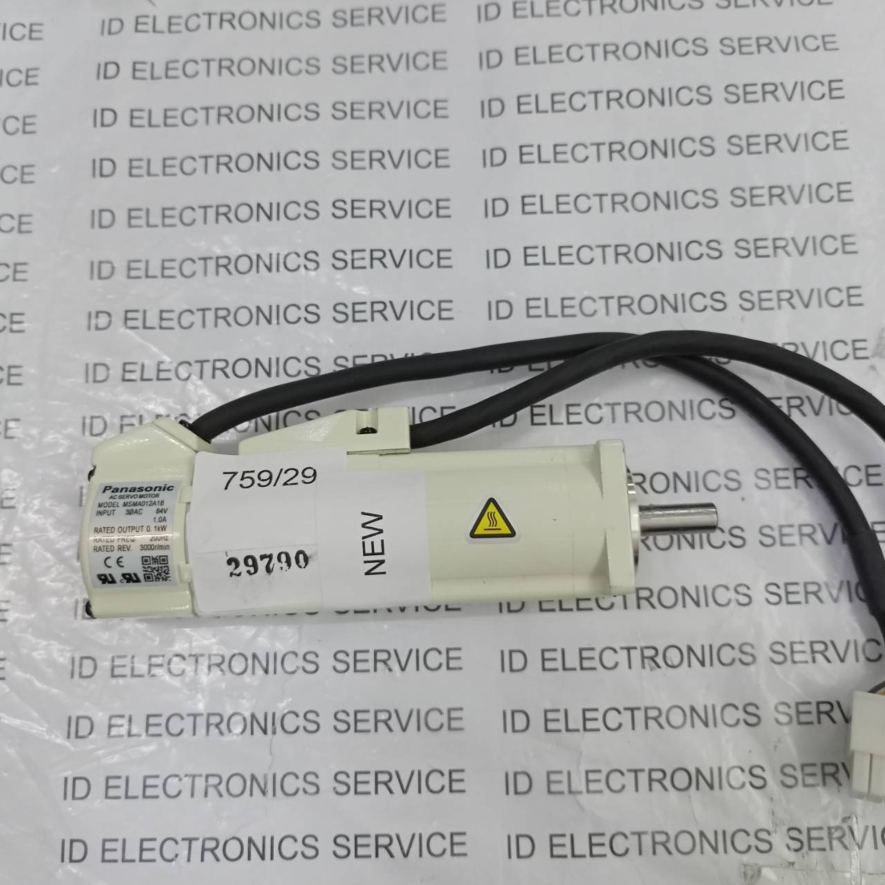 SERVO MOTOR " PANASONIC " MODEL : MSMA012A1B