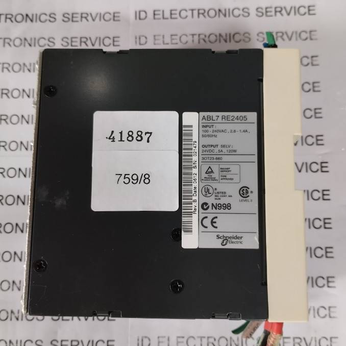 PLC " SCHNEIDER " MODEL : ABL7 RE2405