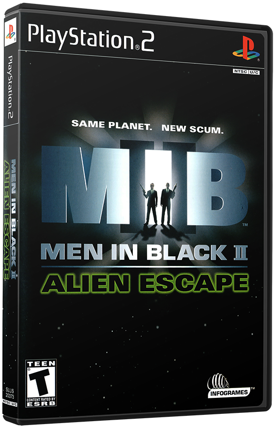 แผ่นเกมส์ PS2 : Men in Black II - Alien Escape