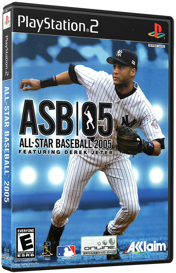 แผ่นเกมส์ PS2 : All-Star Baseball 2005 featuring Derek Jeter