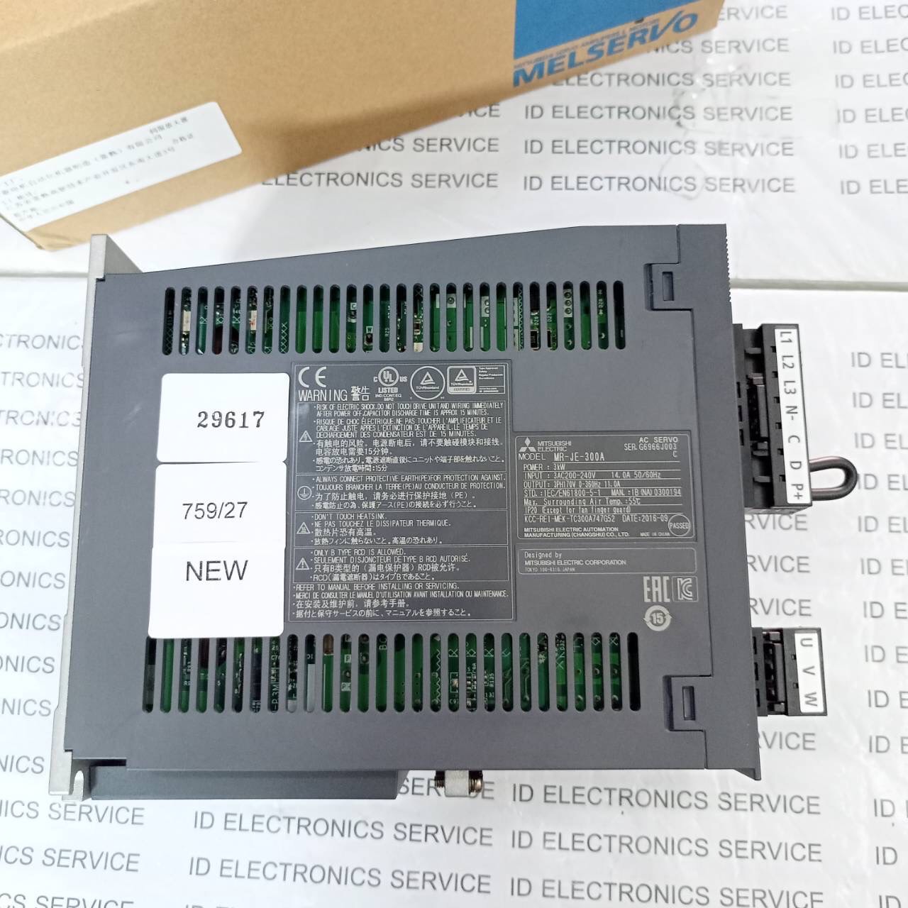 ขาย MR-JE-300A SERVO DRIVE "MITSUBISHI"
