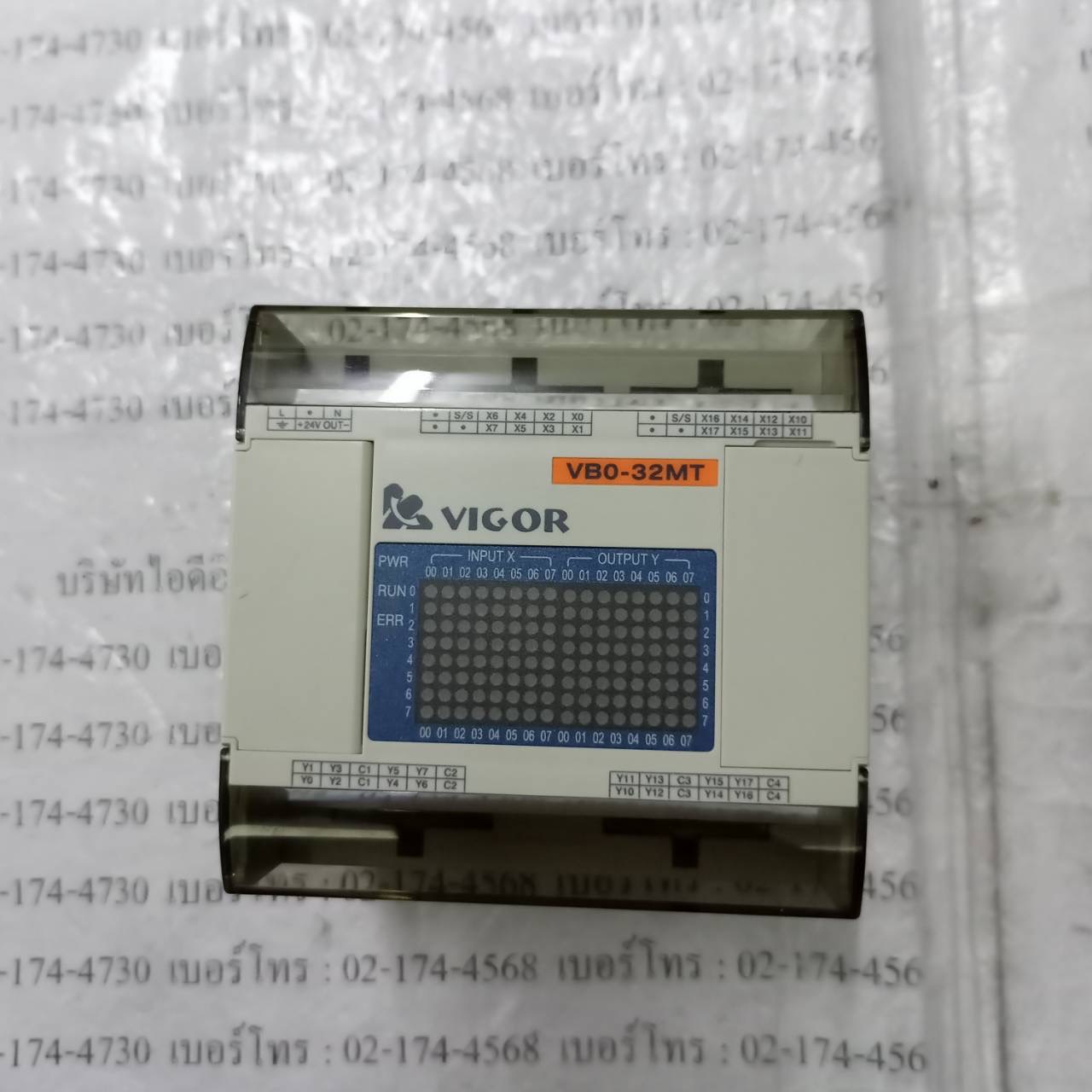 PLC " VIGOR " MODEL : VB0-32MT-AC