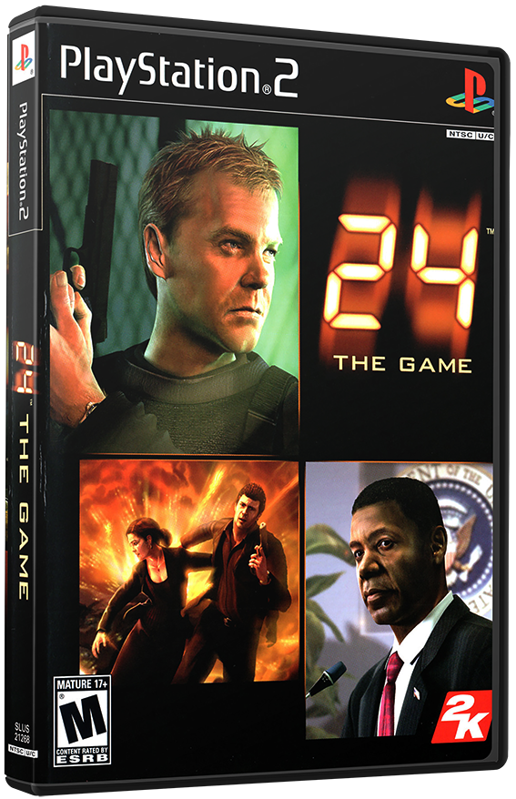แผ่นเกมส์ PS2 : 24 - The Game