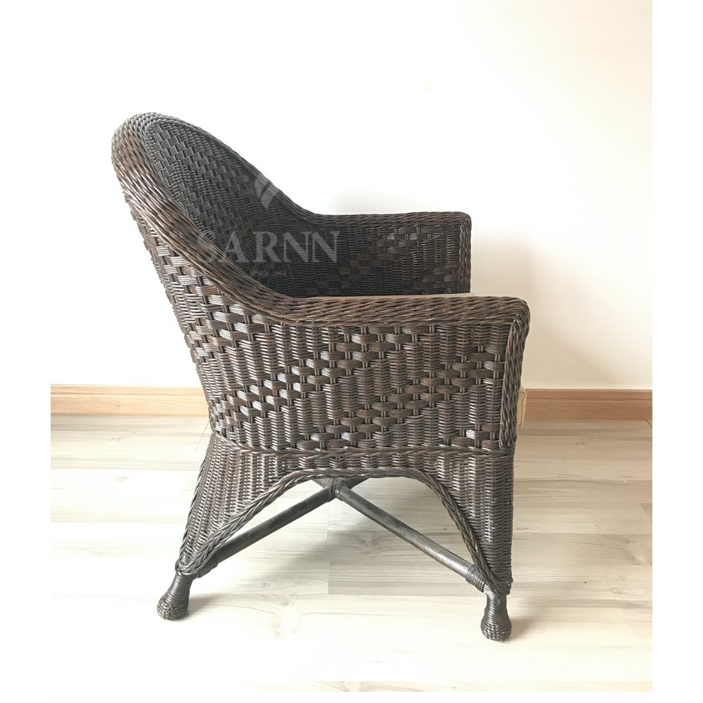 เก้าอี้หวายแท้ไทมี่สีโอ๊คดำ SARNN