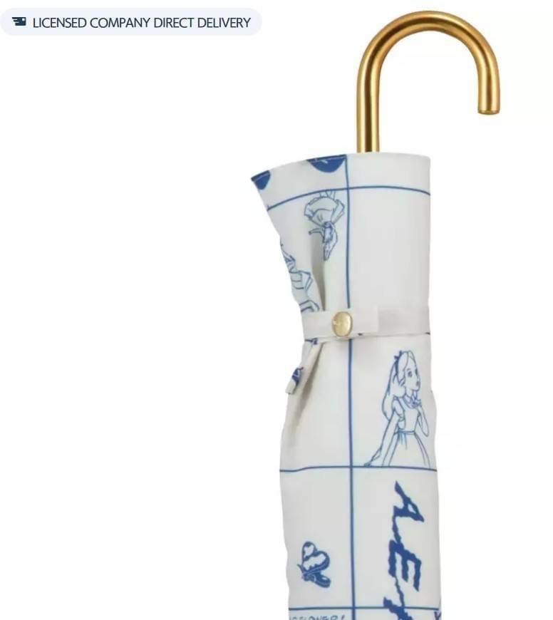 ร่มกันแดด ร่มกันฝน Wpc. © × alice window mini Folding Umbrella (50 cm) Clutch Bag Type