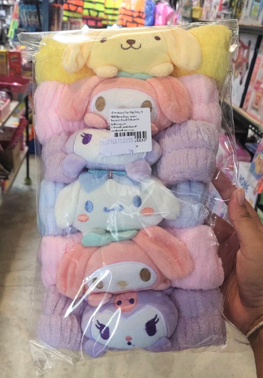 ที่คาดผม น่ารักที่คาดผมผ้าเนื้อนุ่มลายตุ๊กตา
