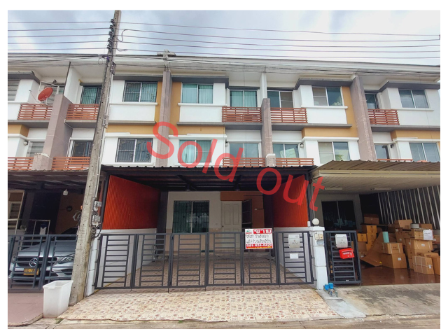 ให้เช่าทาวน์โฮม 3 ชั้น ลาดกระบัง 20/1 ทาวน์พลัส อ่อนนุช-ลาดกระบัง (N.767)
