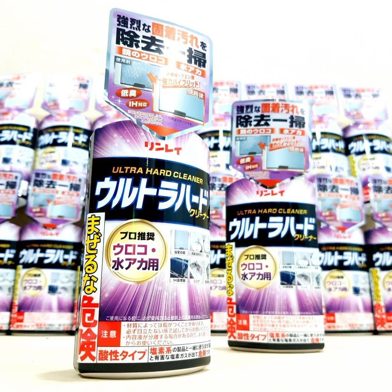 น้ำยาขจัดคราบน้ RINREI 𝗨𝗹𝘁𝗿𝗮 𝗛𝗮𝗿𝗱 Cleaner for scales and water stains 260g
