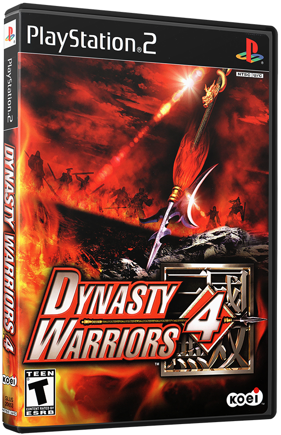 แผ่นเกมส์ PS2 : Dynasty Warriors 4