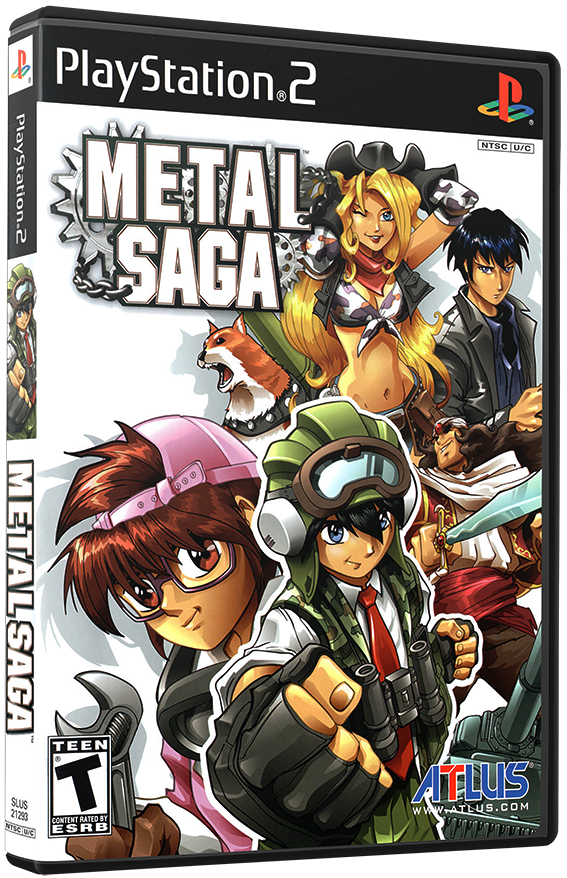แผ่นเกมส์ PS2 : Metal Saga