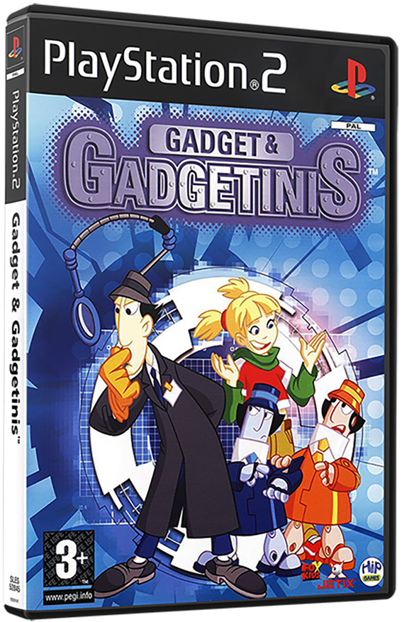 แผ่นเกมส์ PS2 : Gadget and the Gadgetinis