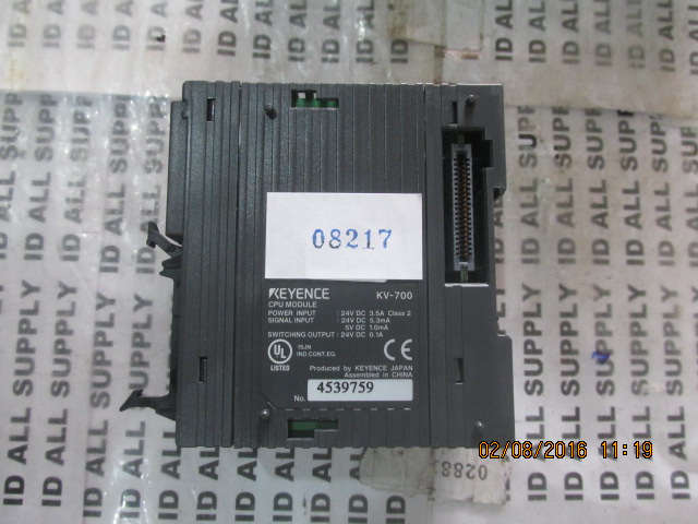 PLC " KEYENCE " MODEL : KV-700