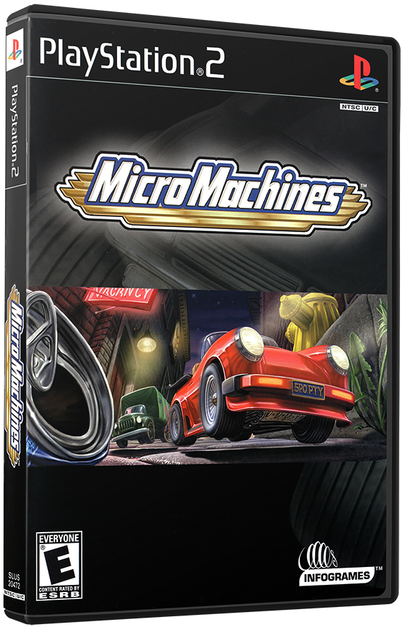 แผ่นเกมส์ PS2 : Micro Machines