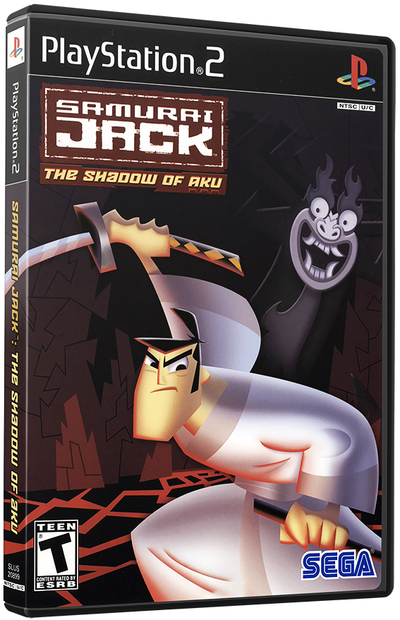 แผ่นเกมส์ PS2 : Samurai Jack - The Shadow of Aku