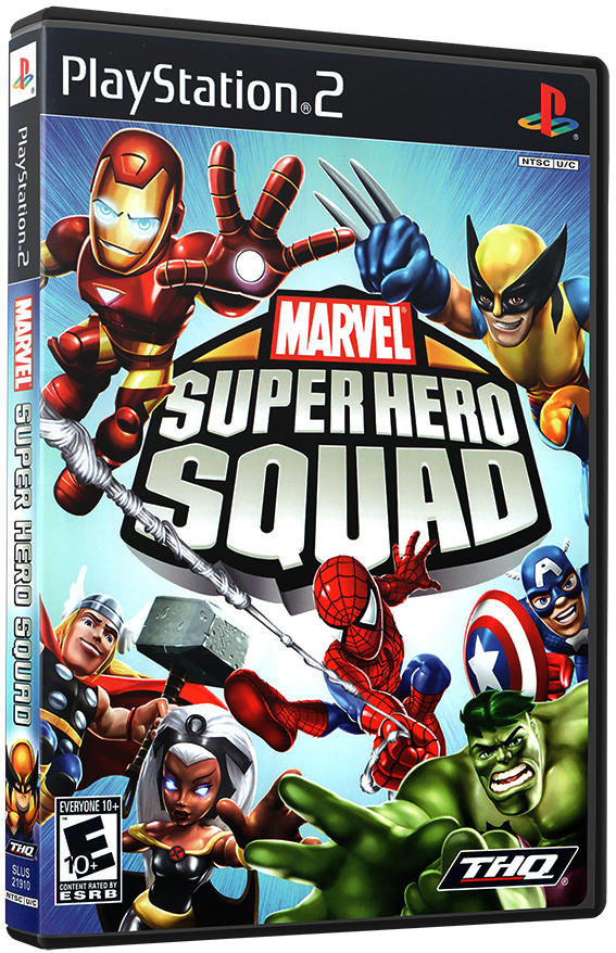 แผ่นเกมส์ PS2 : Marvel Super Hero Squad