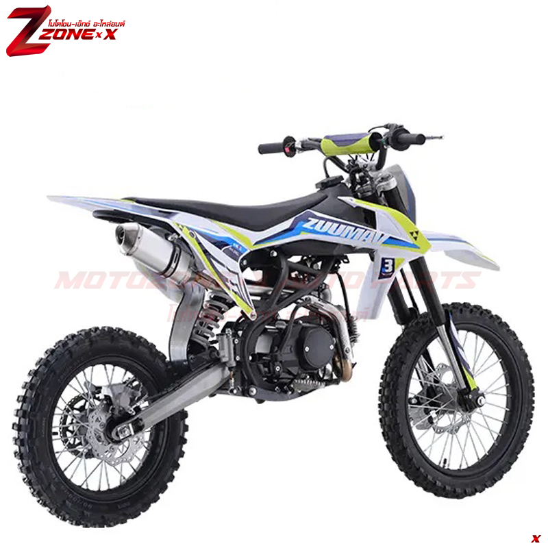 มอเตอร์ไซค์วิบากหัดขับ ซูม่า(Zumav) K3-125D 125cc 17&14