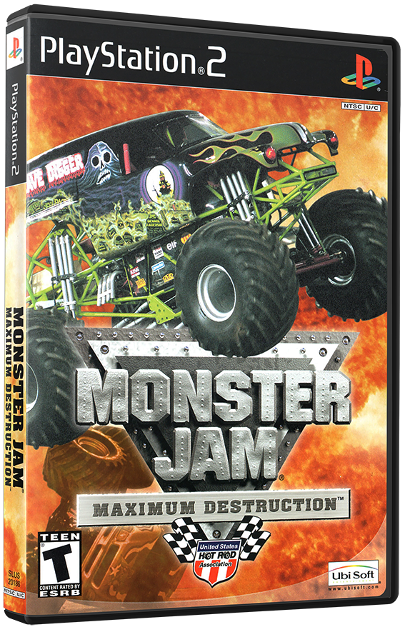 แผ่นเกมส์ PS2 : Monster Jam - Maximum Destruction