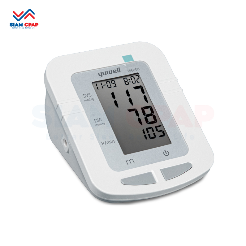 เครื่องวัดความดันอัตโนมัติ Yuwell รุ่น YE660B ประกันศูนย์ไทย 5 ปี