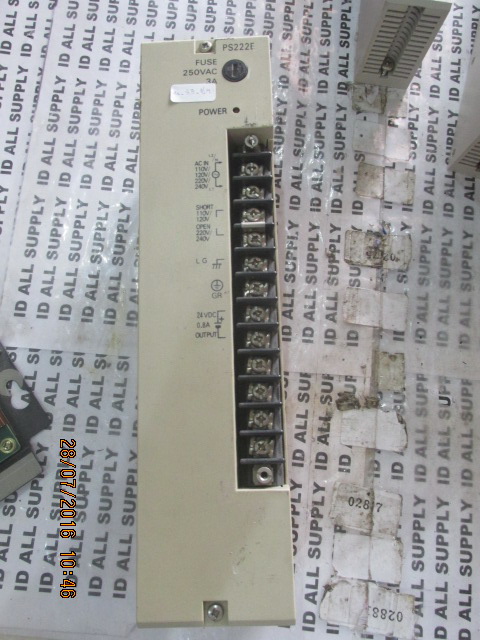 PLC "OMRON " MODEL : C500-PS222-E