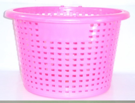 P06635 หลัวปลาจัมโบ้ จุ 55กิโล อย่างหนา 804 สิงค์ (57.5x57.5 x 43 cm)(ราคาส่งต่อ 10 ใบ: 260 ต่อใบ)