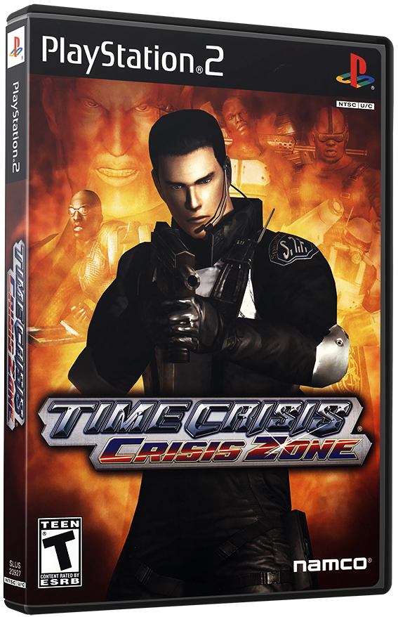 แผ่นเกมส์ PS2 : Time Crisis - Crisis Zone
