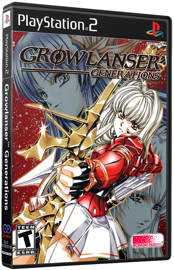 แผ่นเกมส์ PS2 : Growlanser Generations