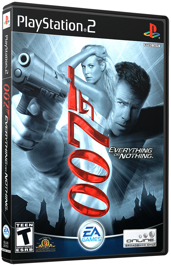 แผ่นเกมส์ PS2 : 007 - Everything or Nothing