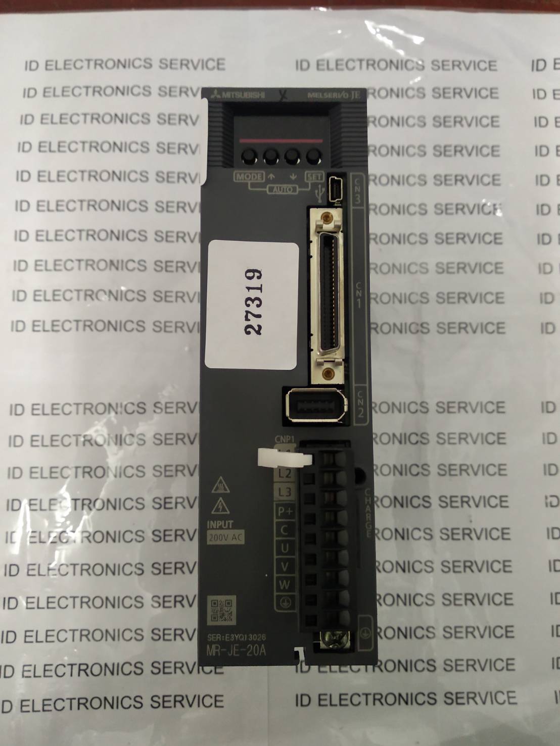 จำหน่าย MR-JE-20A SERVO DRIVE "MITSUBISHI"