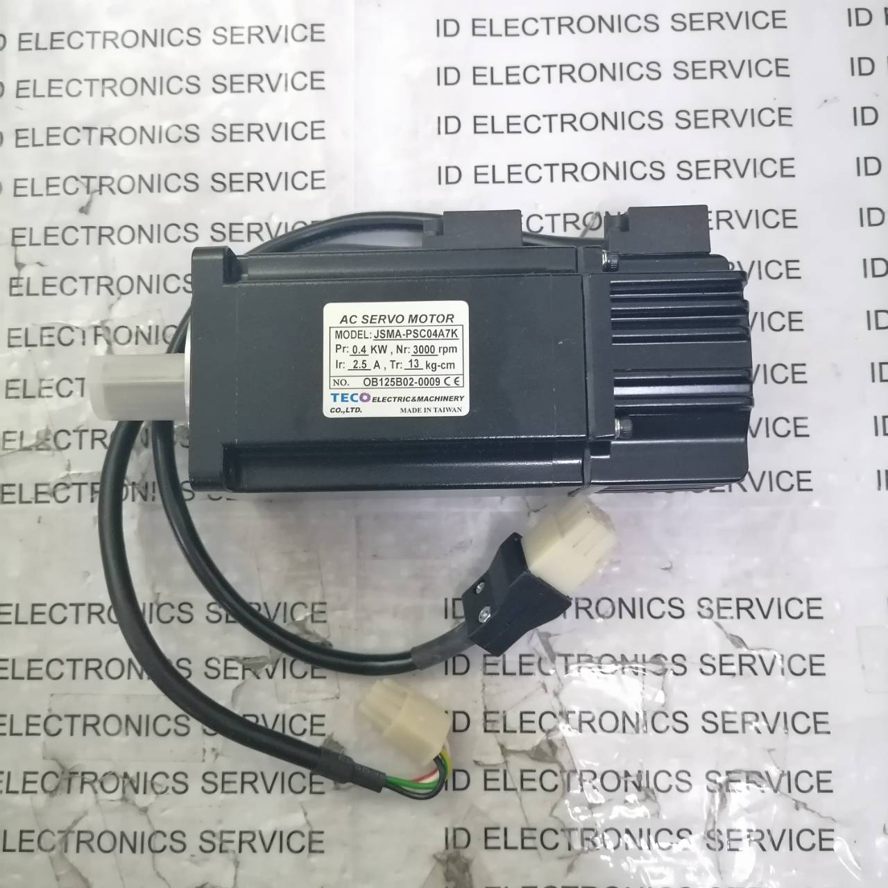 SERVO MOTOR " TECO " MODEL : JSMA-PSC04A7K