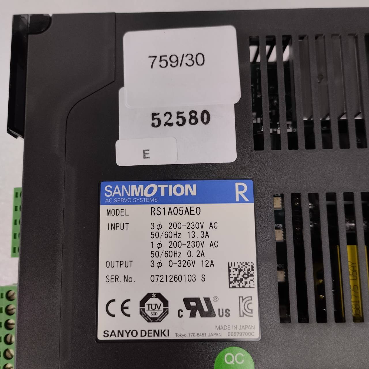 RS1A05AE0 DRIVE "SANYO DENKI"