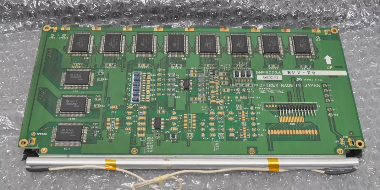 LCD PANEL " OPTREX " MODEL : DMF50036-ZNFU-FW