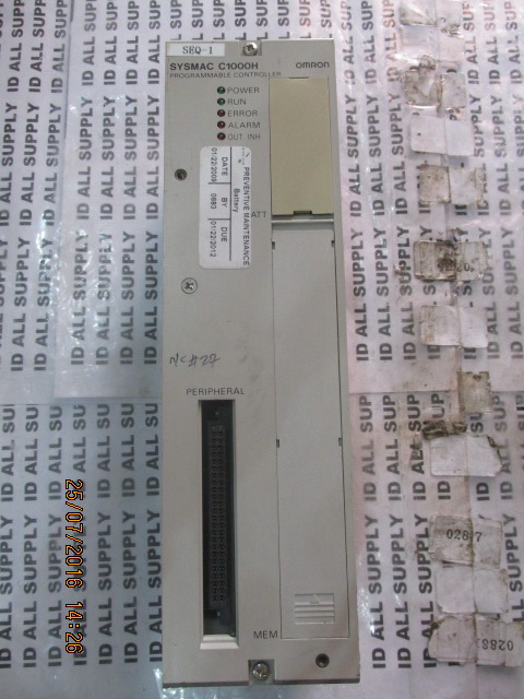 PLC " OMRON " MODEL : C1000HF-CPUA1-V1