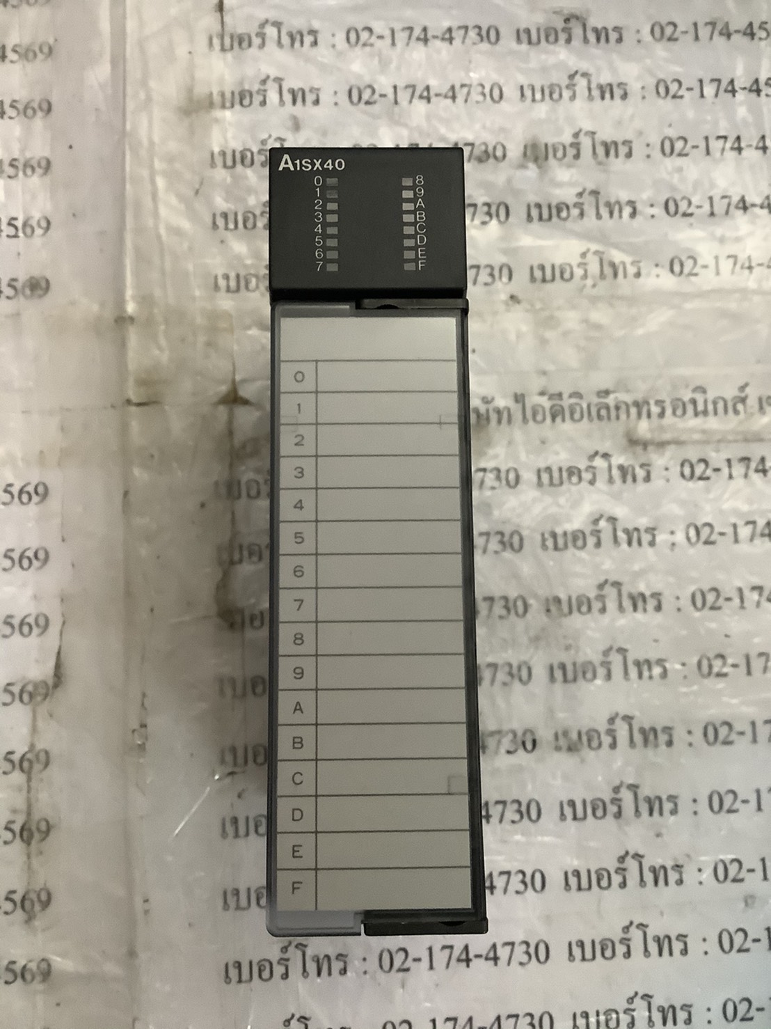 PLC " MITSUBISHI " MODEL : A1SX40